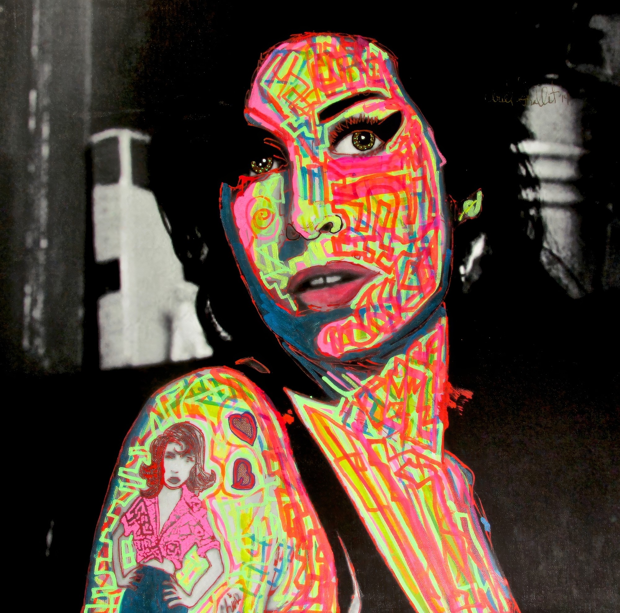 Amy Winehouse by Ariel Shallit