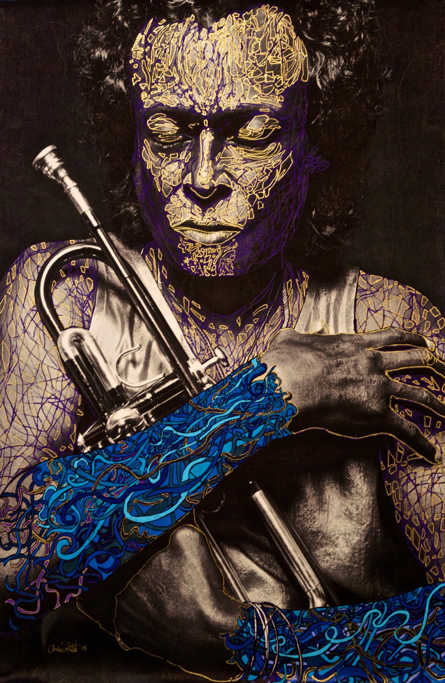 Miles Davis by Ariel Shallit